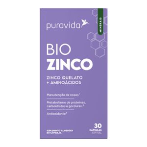 Bio Zinco Puravida 30caps