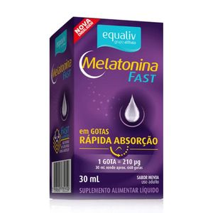 Melatonina Fast 210mcg Menta Equaliv 30ml