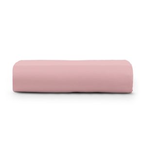 Lençol Casal Cintilante Percal 180 Fios 100% Algodão sem Elástico - Rosa