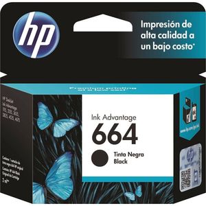 Cartucho de Tinta HP 664  F6V29AB -  Preto