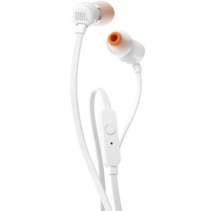 Fone de Ouvido JBL Tune110 Com Microfone Branco