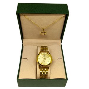 Relógio Feminino Tuguir Analógico 9182A Dourado