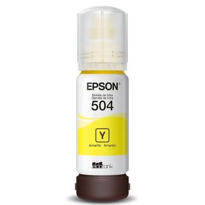 Refil de Tinta Epson para EcoTank T504422-BR Amarelo