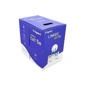 Cabo Rede U/UTP 24 Legrand CAT.5e 632781 Azul