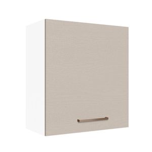 Armário Aéreo 60 cm 1 Porta Branco/Crema Agata Madesa