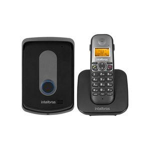 Telefone Sem Fio Com Ramal Externo Intelbras Tis 5010 | Porteiro Eletrônico