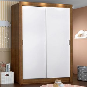 Guarda-Roupa Infantil Madesa Bento 2 Portas de Correr 2 Gavetas