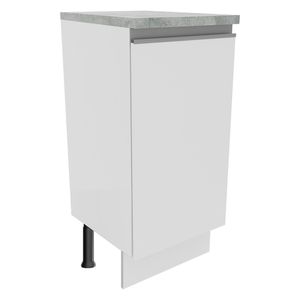 Balcão Madesa Glamy 35 cm 1 Porta - Branco