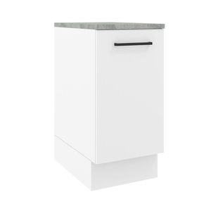 Balcão Madesa Agata 40 cm 1 Porta - Branco