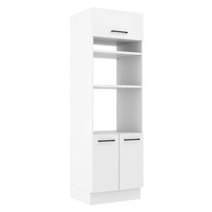 Torre Quente Madesa Agata 70 cm 3 Portas - Branco