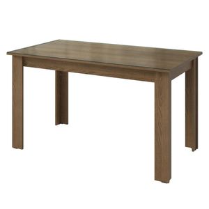 Mesa de Jantar Retangular com Tampo de Vidro Rustic 5231 Madesa