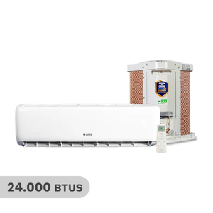 Ar-Condicionado Split G-Top Auto Inverter Timer Frio Gree 24.000 BTUs 220V