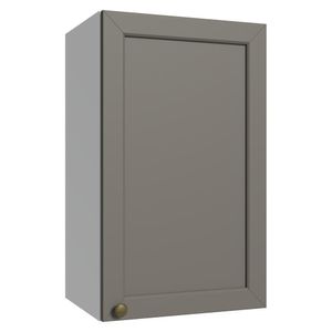 Armário Aéreo 40 cm 1 Porta Branco/Cinza Vik Madesa