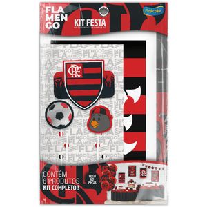 Kit Festa Completo Flamengo 62 Peças Decoração