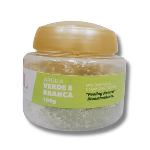 Argila Verde E Branca Pote Rakil 100g