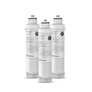 Kit 3 Filtros/Refis ORIGINAIS para Purificador de Água PA21G / PA26G / PA31G Electrolux