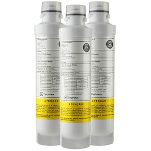 Kit 3 Filtros ORIGINAIS para Purificador de Água PE11B e PE11X Electrolux