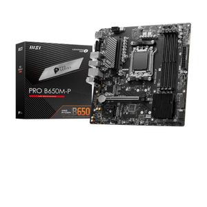Placa-Mae MSI PRO B650M-P DDR5 AM5 Micro ATX – Suporte Ryzen Serie 7000