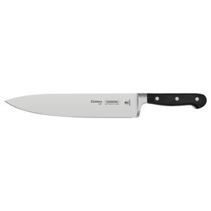 Faca Chef Tramontina Century com Lâmina em Aço Inox e Cabo de Policarbonato e Fibra de Vidro 10" 24011110