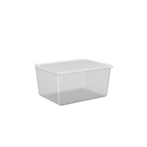 Pote sem Grade 2,2L Natural Basic Coza 20,3 x 15,8 x 9,8 cm - 2,2L