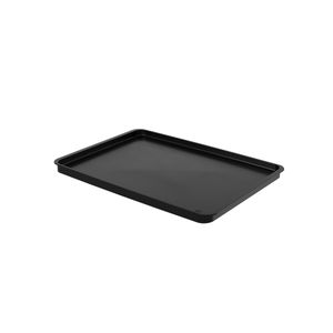 Bandeja Slim Preto Casual Coza 34,6 x 24,5 x 1,5 cm