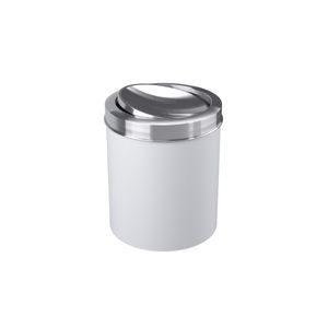 Lixeira com Tampa Basculante Inox  19,5 x 20 x 22,4 cm 5,4 L