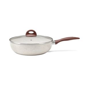 Wok com Tampa Ø28 Ceramic Life Indução 3,4L