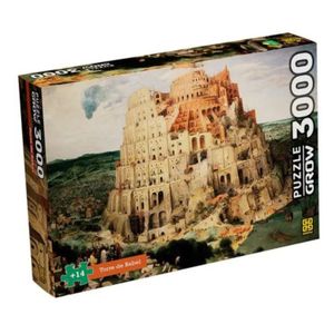 Quebra Cabeça Torre de Babel 3000 Peças Grow 04595