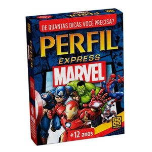 Jogo Perfil Express Marvel Grow 04738