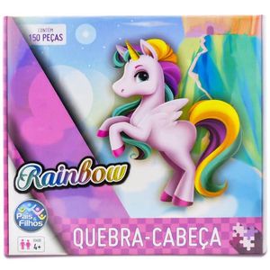 Quebra-Cabeça Unicórnio 150 Peças Pais E Filhos 2976.1 Pais E Filhos