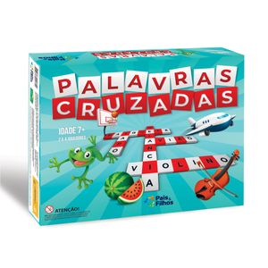 Jogo Palavras Cruzadas Infantil Pais e Filhos 2171 Pais E Filhos