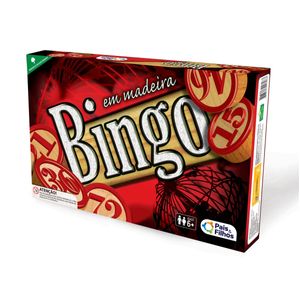 Jogo Bingo Em Madeira Pais e Filhos 2806.1 Pais E Filhos