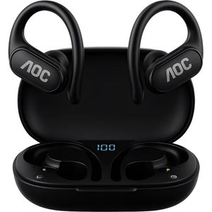 Fone de ouvido Earbuds Clip V5.4 - Preto - AOC