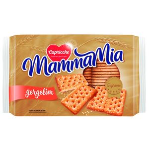 Biscoito Cream Cracker com Gergelim