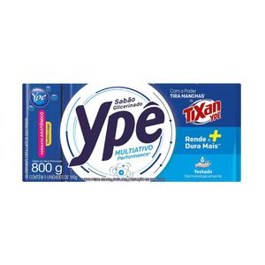 Sabão em Barra Ypê Multiativo 800g