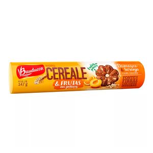 Biscoito Integral Cereale&Frutas com Pedaços de Damasco e Laranja