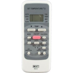 Controle Ar Midea Trane Electrolux R51K/Bge R51/Bge R51/Bgce