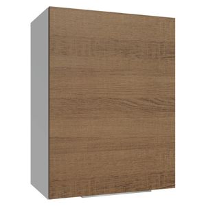 Armário Aéreo 50cm 1 Porta Branco/Rustic Stella Madesa