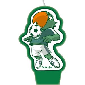 Vela Aniversário Palmeiras Mascote Decorativa