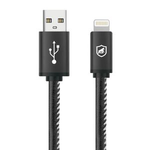 Cabo Turbo Militar - 1,5M - Lightning - USB-A - Certificado MFI - Homologado - iPhone / iPad - Gshield