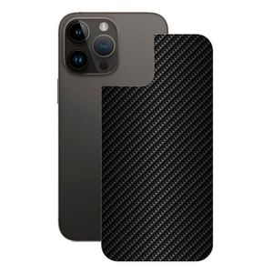 Película iPhone 14 Pro -Traseira Fibra Carbono Preta-Gshield