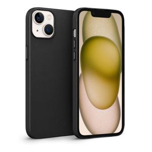 Capa para iPhone 15 - Couro Dual Preta - Gshield