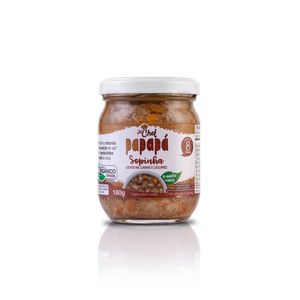 Sopinha Lentilha Carne Legumes Papapá 180g