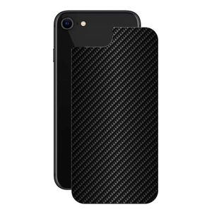 Película iPhone7/8/SE2/SE3-TraseiraFibraCarbonoPreta-Gshield