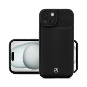 Capa para iPhone 15 - Symetric Preta - Gshield