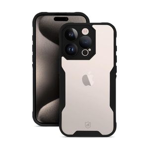 Capa para iPhone 15 Pro Max -Dual Shock Sense Preta- Gshield