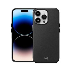 Capa para iPhone 14 Pro Max - Couro Dual Magsafe Preta - Gshield