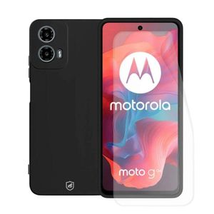 Kit Capa Silicon Veloz e Película Hydrogel HD para Motorola Moto G04 - Gshield