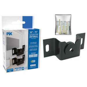 Suporte para TV de 10 Até 71 Polegadas Pix Px-01c  Preto