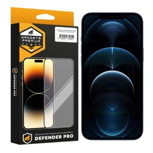 Película para iPhone 12 Pro Max - Defender Pro - Preta - Gshield